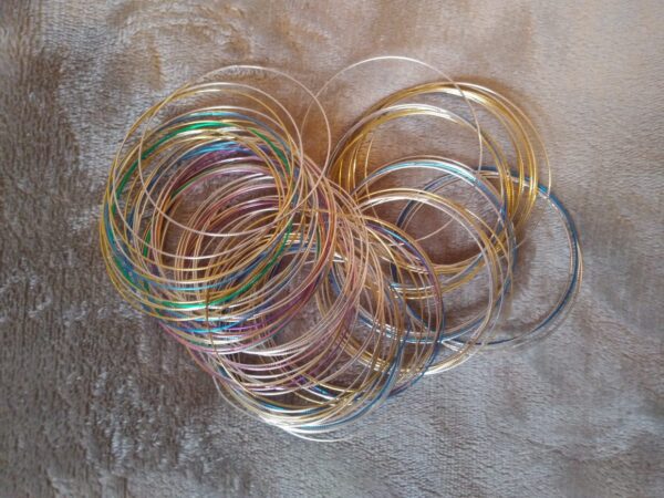 spangled bangles Multi-Color, Gold, Silver