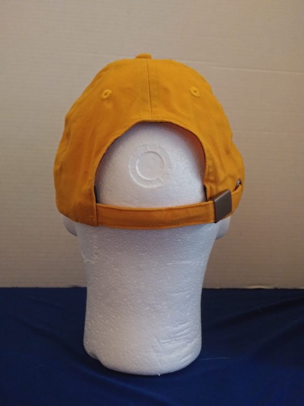 gold baseball cap by Harriton