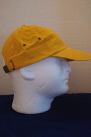 Basic Baseball Hat by Harriton - Gold