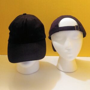 Black Baseball caps by "BIG Accessories"
