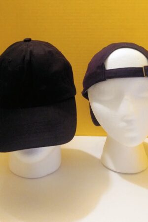 Black Baseball caps by "BIG Accessories"