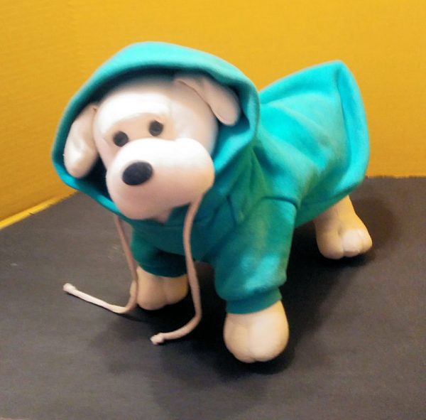 Lil doggie sweatshirt with hood 1