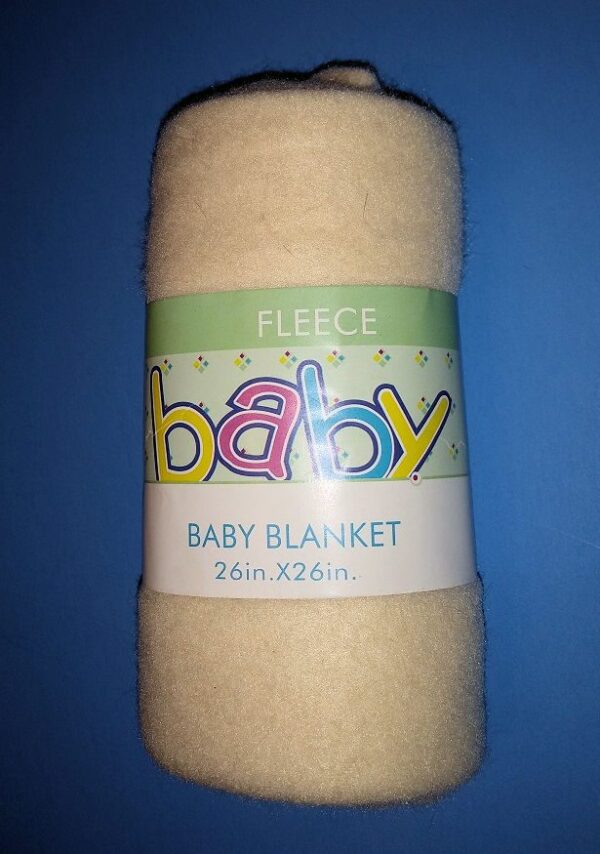Polar fleece baby blanket by Duke Stevens
