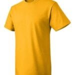 Fruit of the Loom gold T-shirt