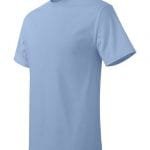Hanes light blue shirt