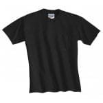 jerzees black pocket tshirt