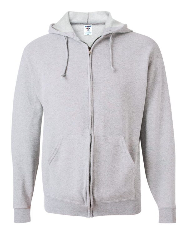 NuBlend Full-Zip Hooded Sweatshirt by JERZEES