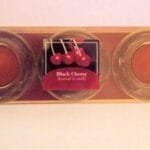 3 piece black cherry scented tealights by Dolgencorp