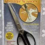 Multi-blade shredder scissors shoen in original package