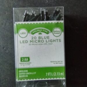 Blue LED Micro Lights