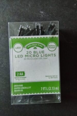 Blue LED Micro Lights