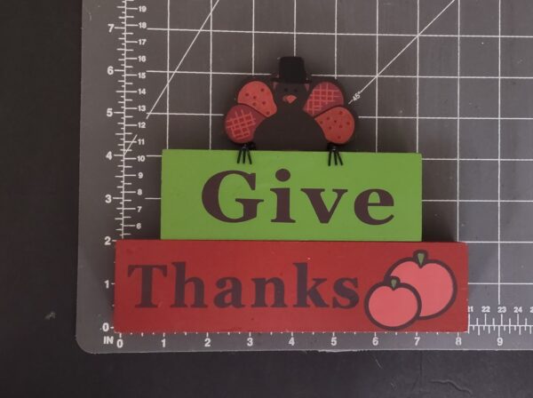 Give thanks sign