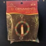 candle wreath ornament kit 2