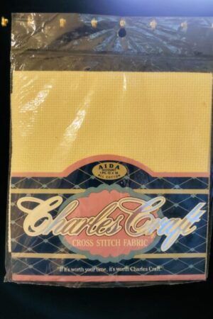 cross stitch fabric front