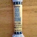 darice plastic cord 27 silver white