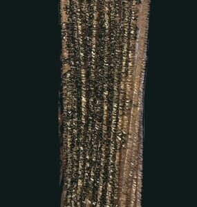 metallic chenille stems 50 pc gold2