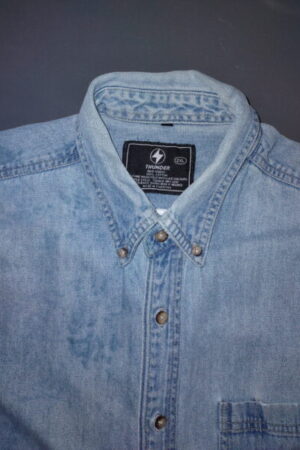 Thunder denim long sleeve shirt 1