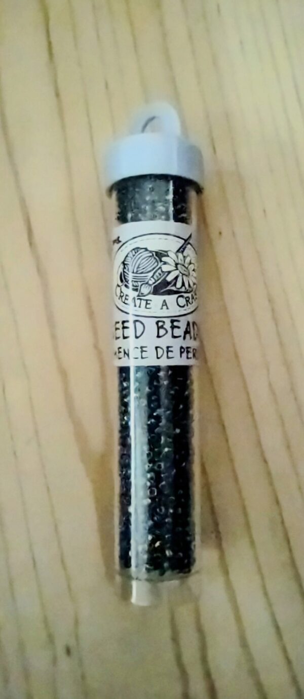 Create A Craft Black Opal Seed Beads