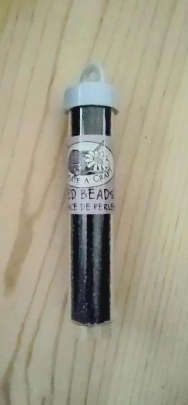 Create A Craft Black (noir) Seed Beads 30gms