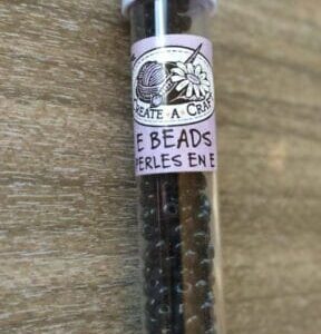 Create A Craft black (noir) E beads