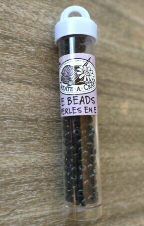 Create A Craft black (noir) E beads