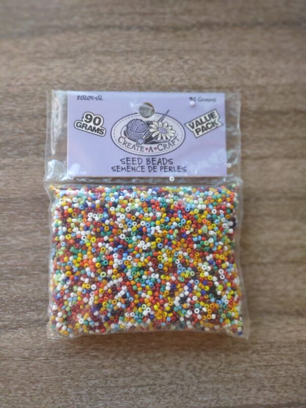 Create A Craft multicolored seed beads 90gm