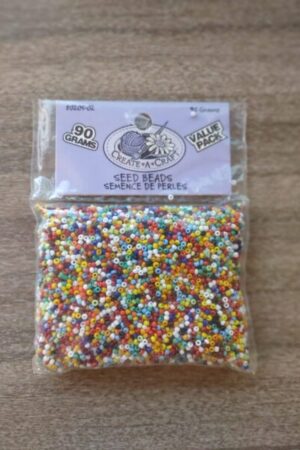 Create A Craft multicolored seed beads 90gm
