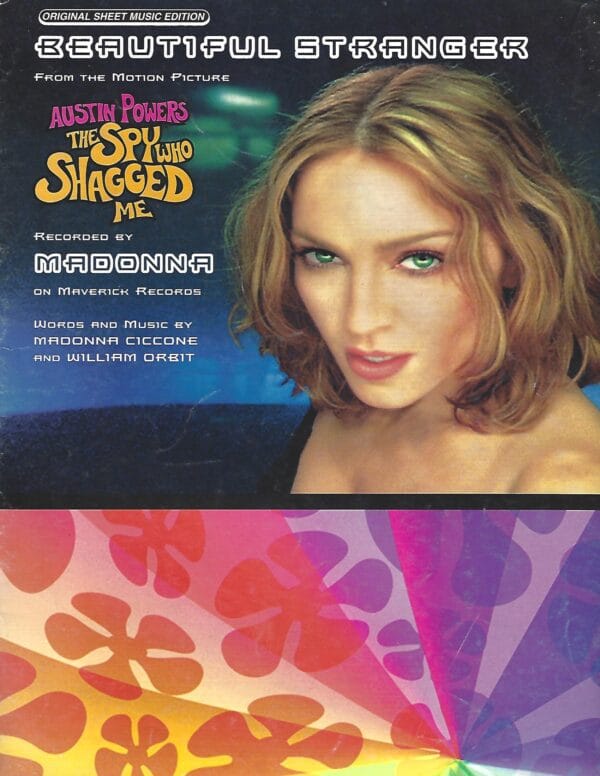 Beautiful Stranger (sheet music) recorded by Madonna