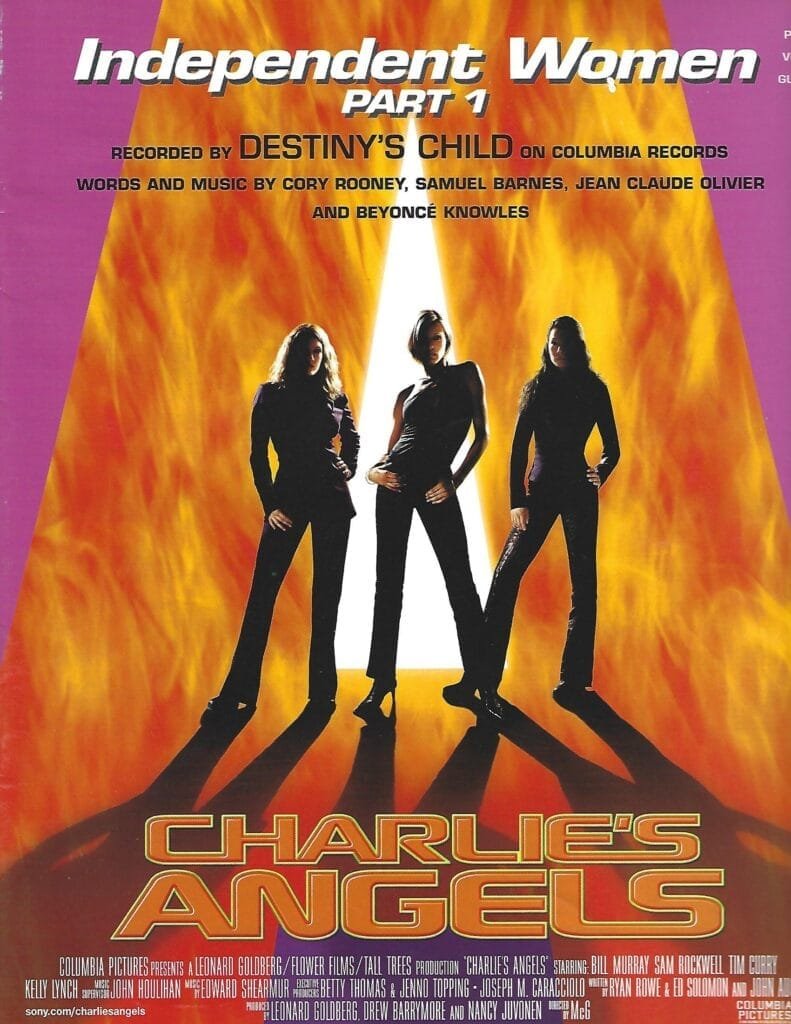 Independent Women part 1 (sheet music) recorded by Destiny's Child