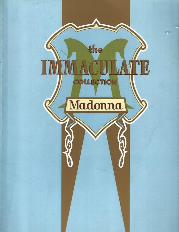 The Immaculate Collection by Madonna (sheet music) front