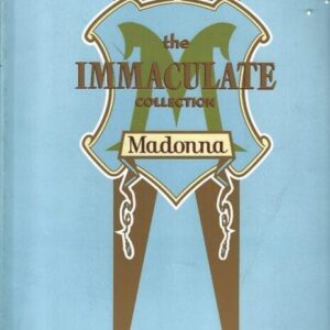 The Immaculate Collection by Madonna (sheet music) front
