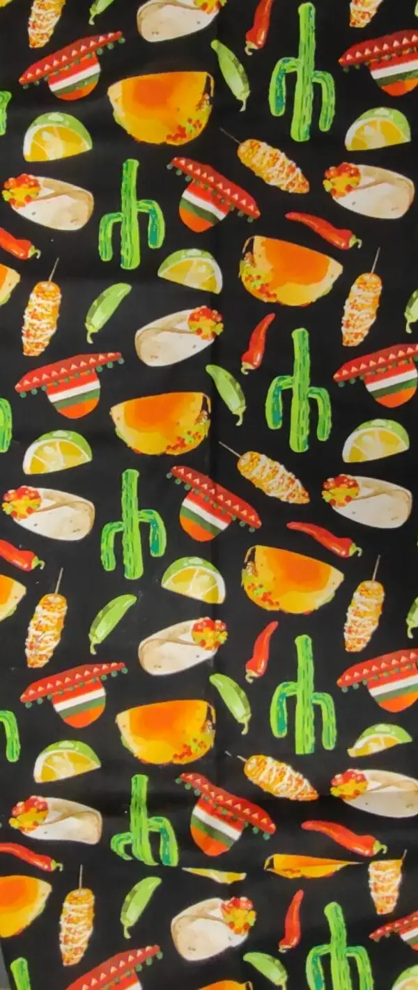 Mexican style cotton material