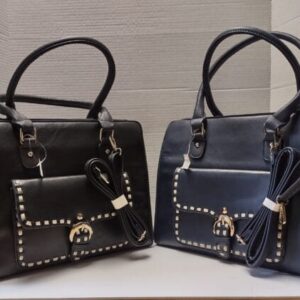 Studded Handbag/purse with strap and handles