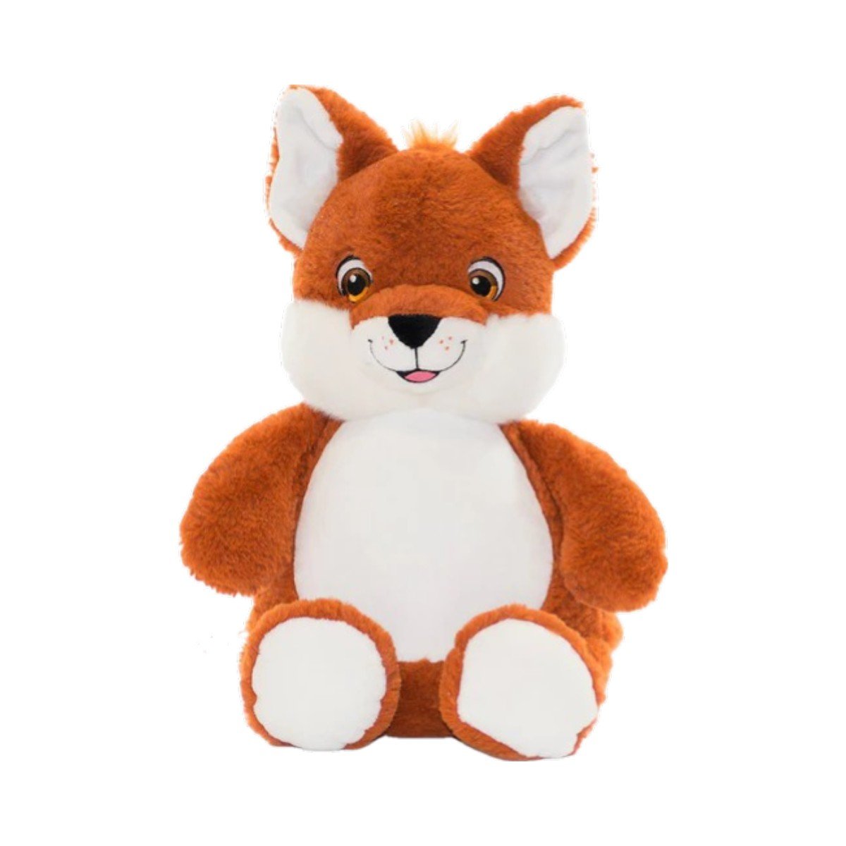 Cubbies Plush Fox - Embroidery Ready Stuffed Animal 1 stuffed fox by Cubbies to embroider