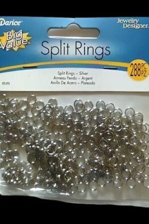 6 mm split rings by darice 288 pcs