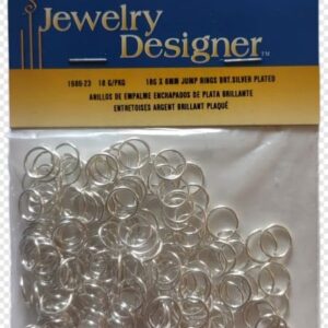 8 mm jump rings by darice