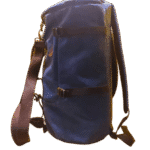 mad man boston blue duffle bag