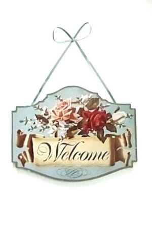 Welcome sign
