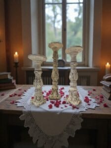 architectural candle holders 2 nb