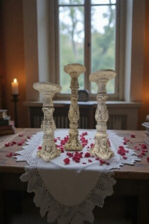 architectural candle holders 2 nb