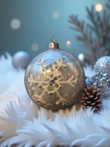 glistening christmas ornament 4 nb