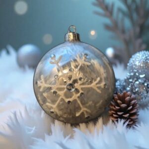 glistening christmas ornament 4 nb
