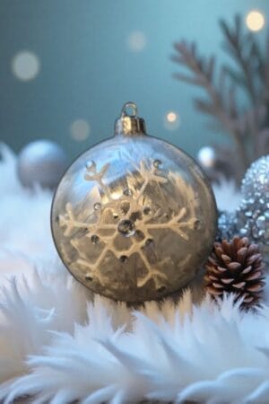 glistening christmas ornament 4 nb