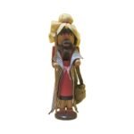 vintage wooden nutcracker shepherd style