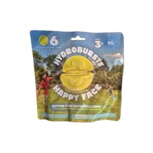 set of 6 Happy Face water balloons for endless hours of fun