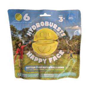 set of 6 Happy Face water balloons for endless hours of fun