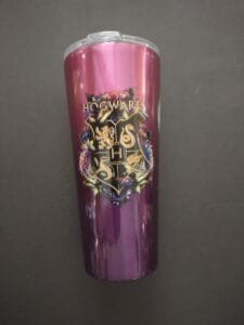 purple Hogwarts mug from spoontiques