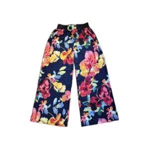 multi-color floral Magic Pantz featuring 2 front pocket