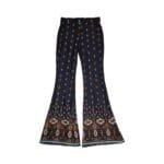 Magic Pantz with Aztec design bell bottoms