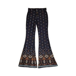 Magic Pantz with Aztec design bell bottoms